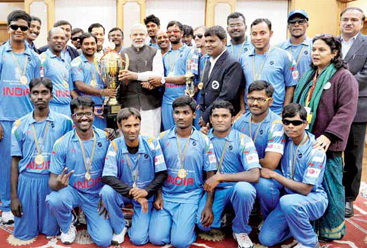 blind cricket team